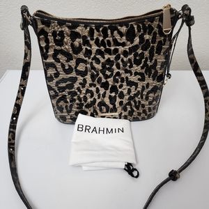 Brahmin Snow Leopard Katie Crossbody